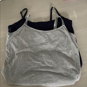 Motherhood nursing tanks. (2)